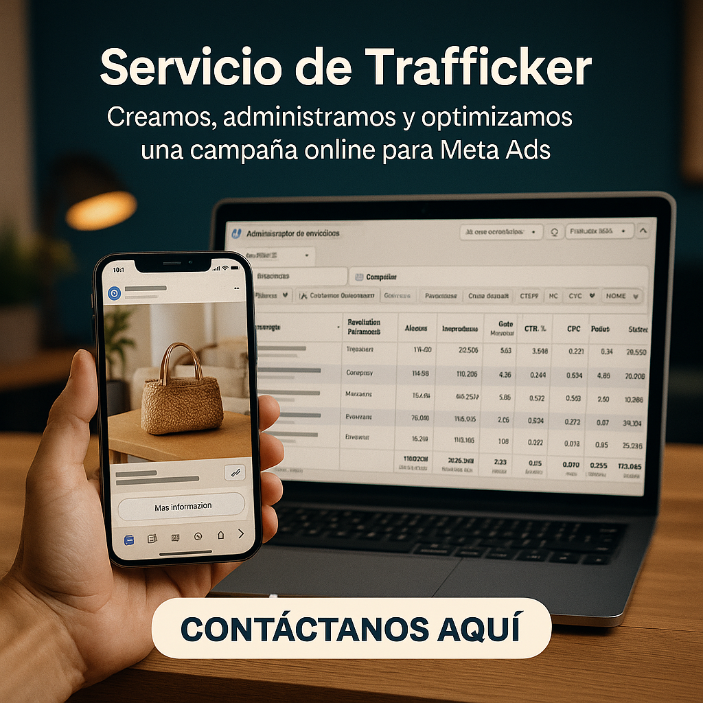 Trafficker Meta Ads: creación y optimización