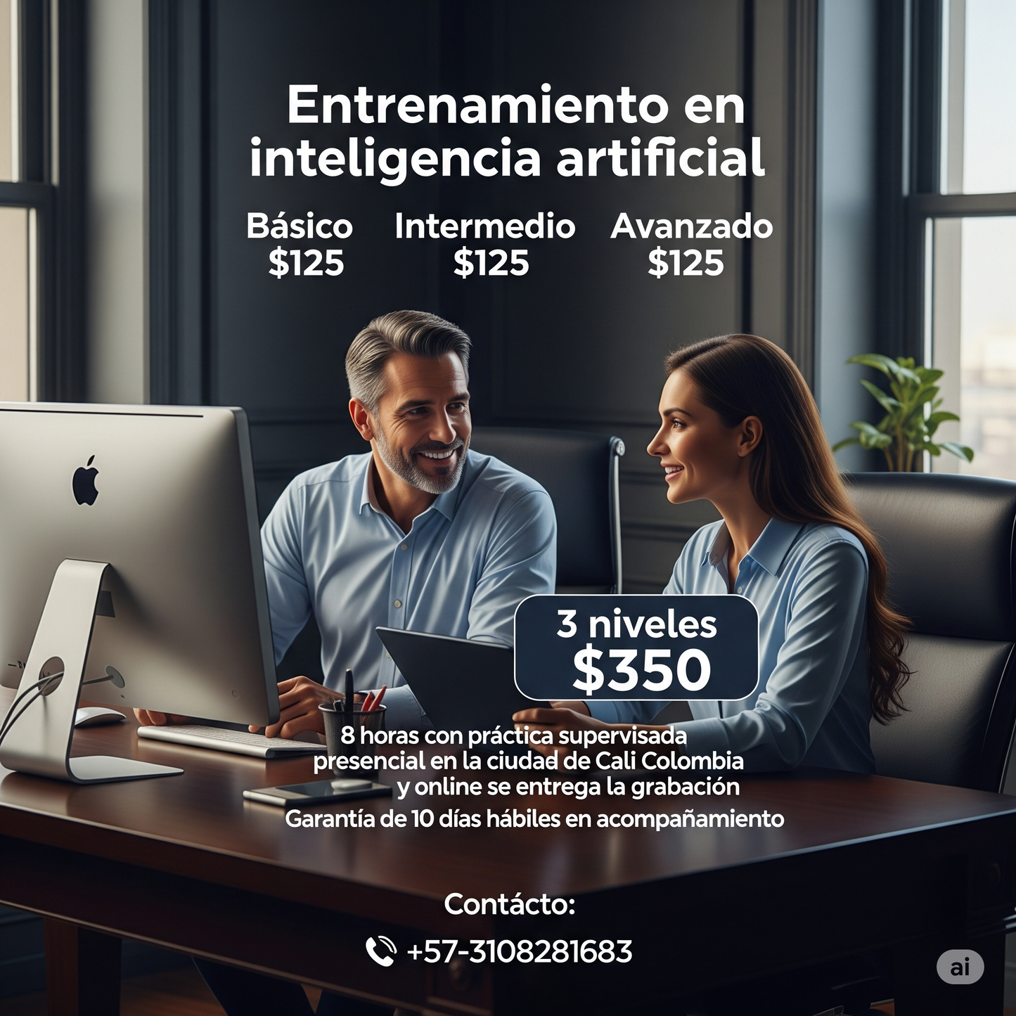 Mentoría en Marketing Digital con IA en vivo (1:1 / Equipo)