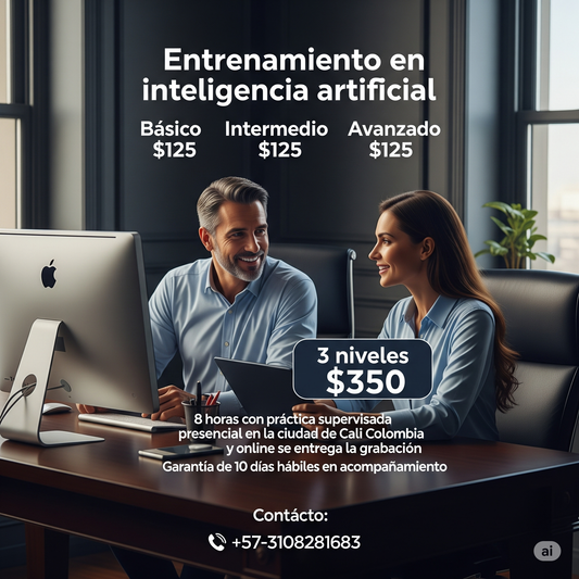 Mentoría en Marketing Digital con IA en vivo (1:1 / Equipo)