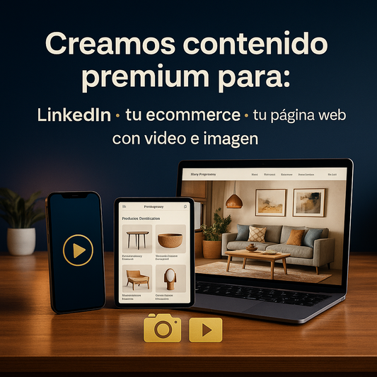Contenido Premium para LinkedIn, eCommerce y Web